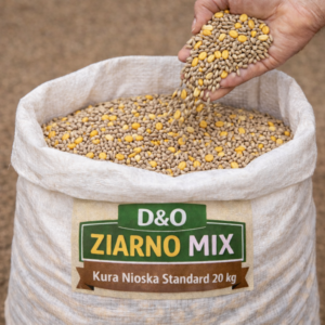 D&O ZIARNO MIX Kura Nioska Standard 10 kg - mieszanka dla kur