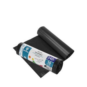 Worki na śmieci GRATKA 240 l LDPE – 10 szt.