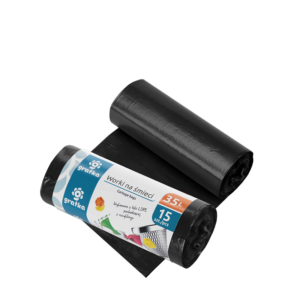 Worki na śmieci GRATKA 35 l LDPE – 15 szt.