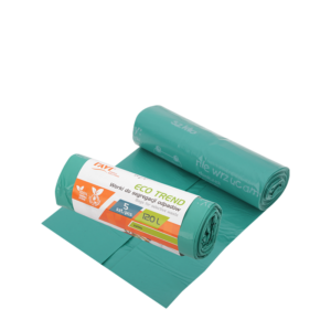 Worki Eco Trend 120 l, 5 szt. zielone (szkło)