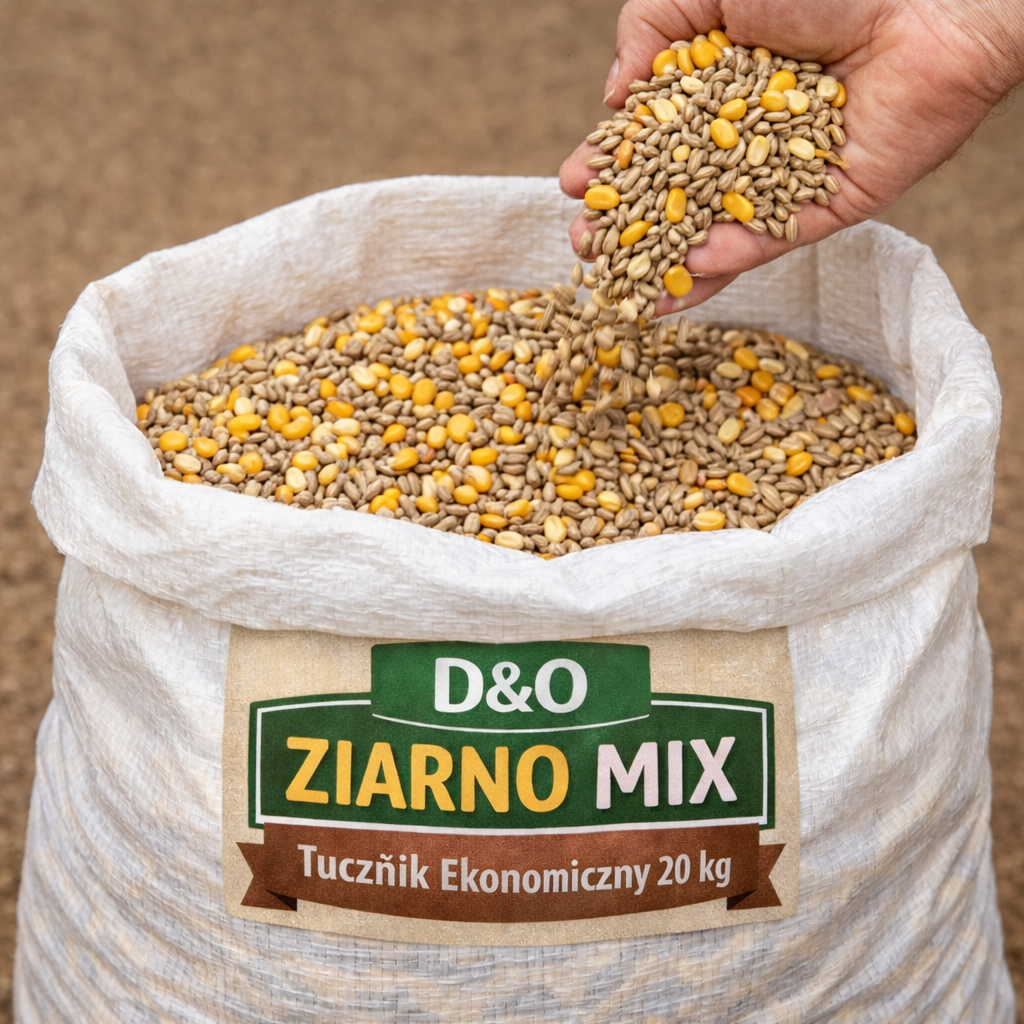 D&O MIESZANKA ZIAREN MIX Tucznik Ekonomiczny 20 kg - mieszanka zbożowa