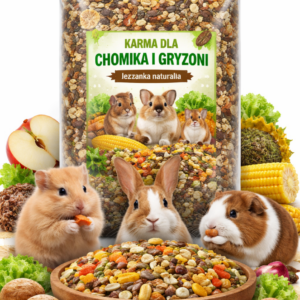 Karma dla chomika i gryzoni mieszanka ziaren naturalna 5kg